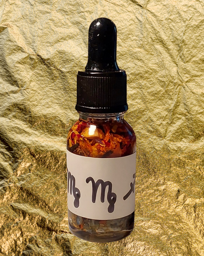 Custom Astrological Birth Chart Anointing Oil